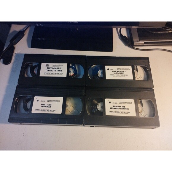 Rankin Bass Holiday Specials VHS Lot Of 4 - Picture 6 of 6